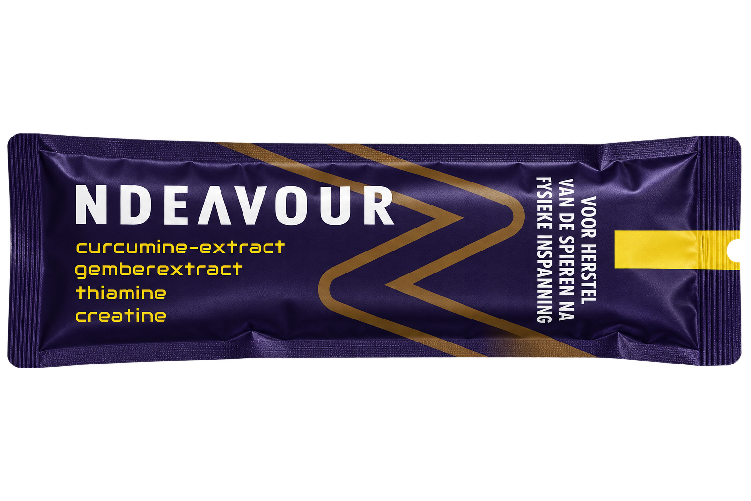 NDEAVOUR sachet afmetingen